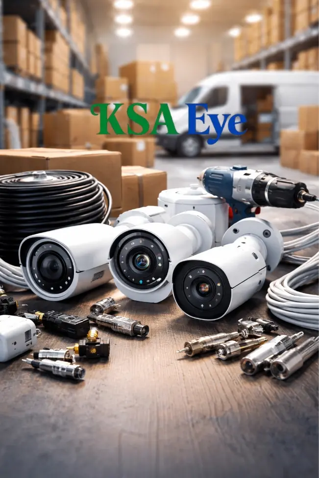 Supply of CCTV Cameras توريد كاميرات مراقبة عالية الجودة للمنازل والشركات في الرياض